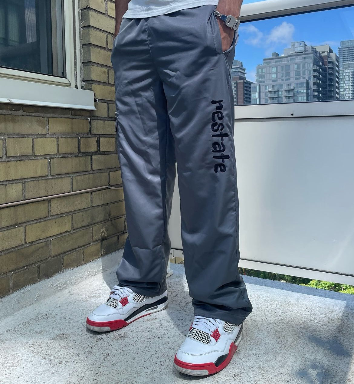 Baggy Pants - Grey