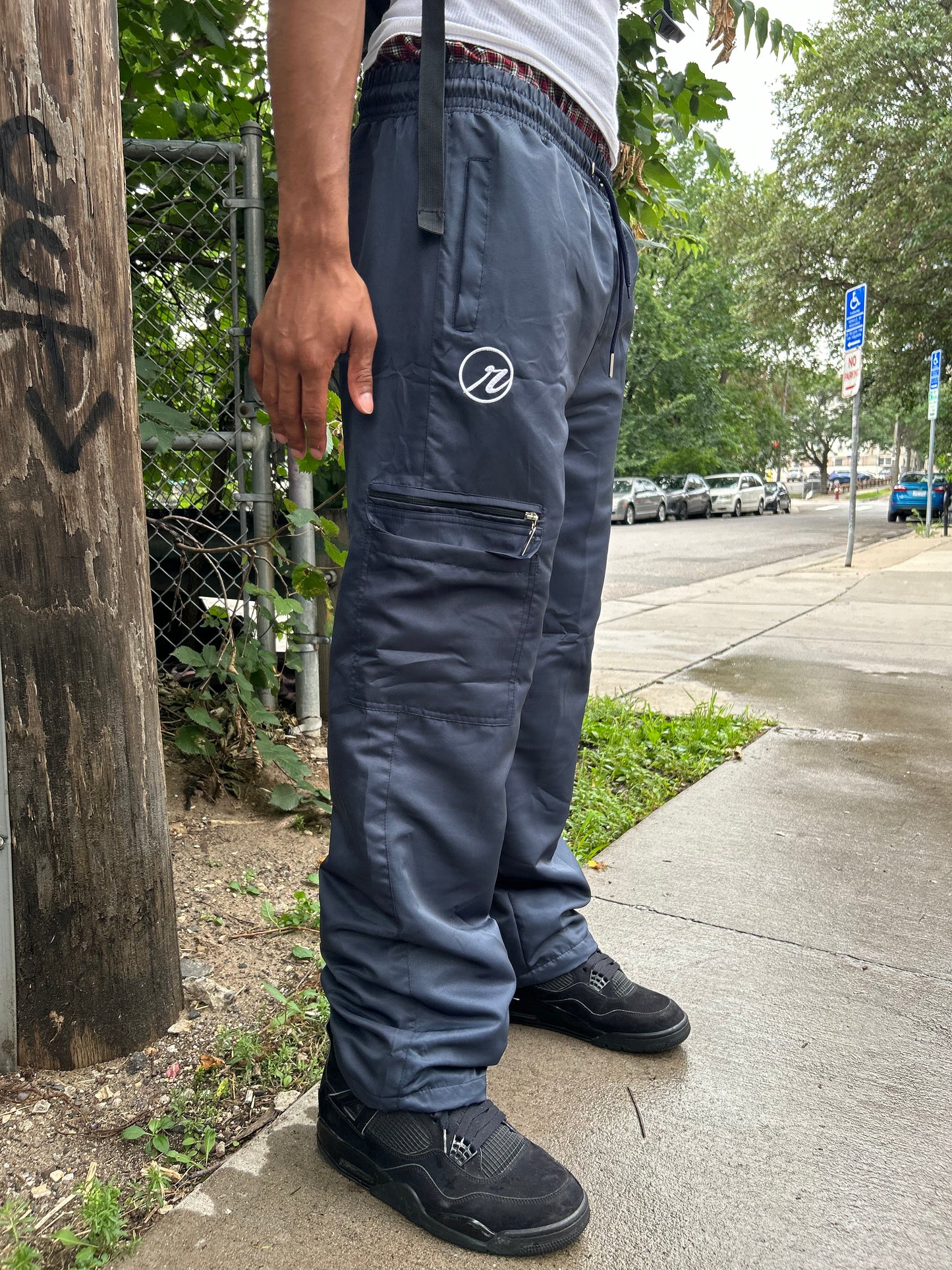 Baggy Pants - Navy